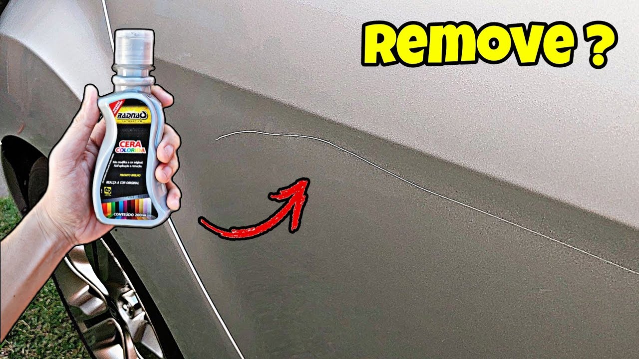 Cera Colorida Automotiva Tira Riscos ?