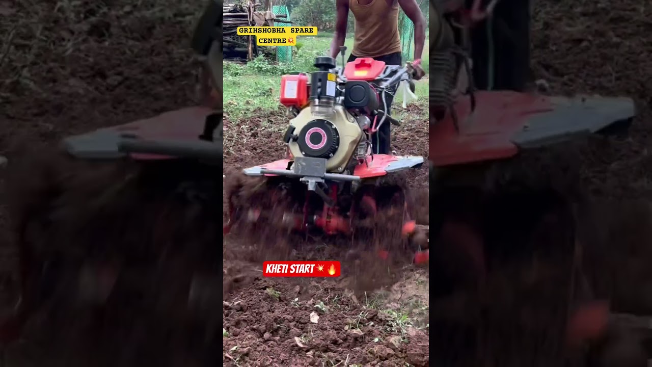 8 HP KAMA POWER WEEDER KHETI START AWESOME PERFORMANCE CALL FOR BOOKING:- 7070213651