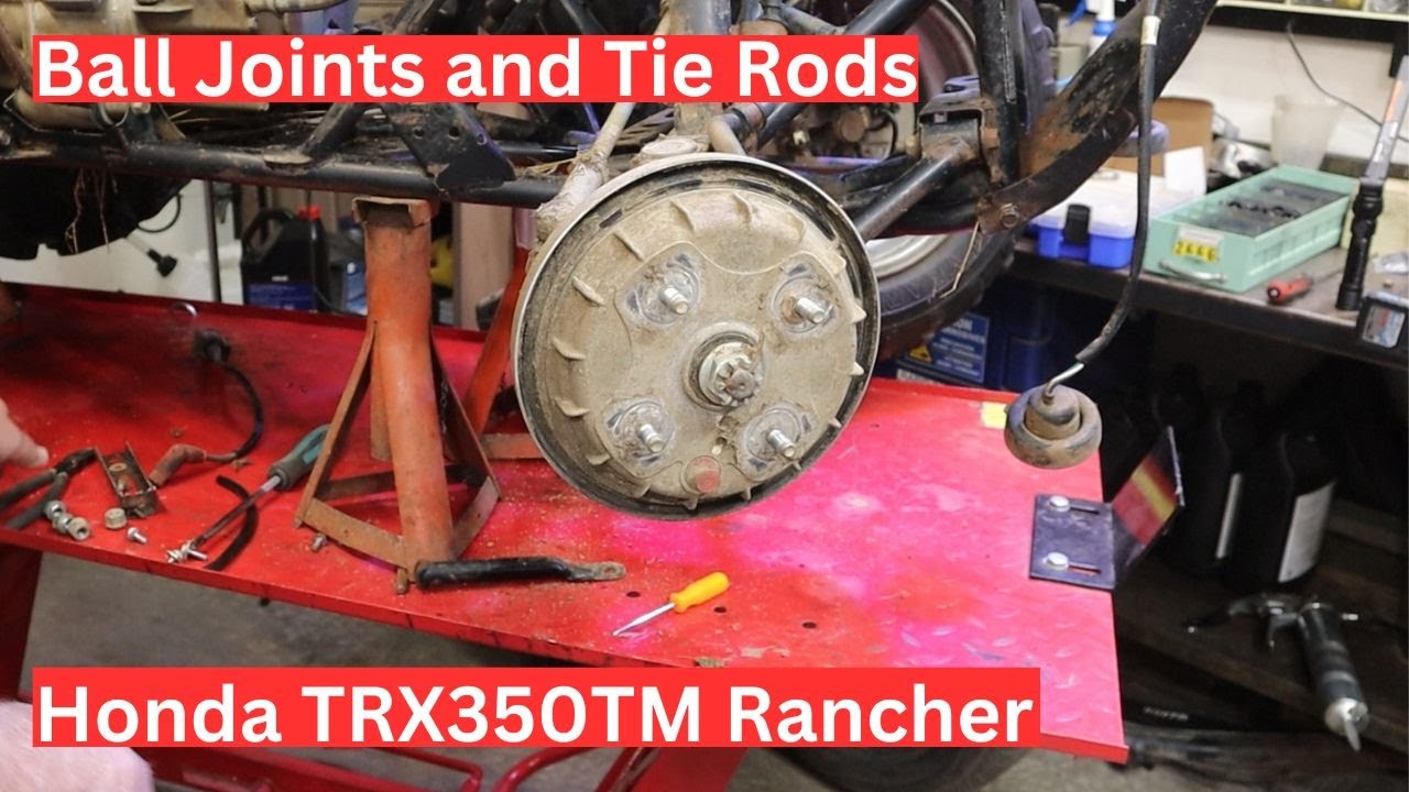 Шаровые опоры и рулевые тяги Honda TRX350TM. Снова пройду этот поворот на квадроцикле.