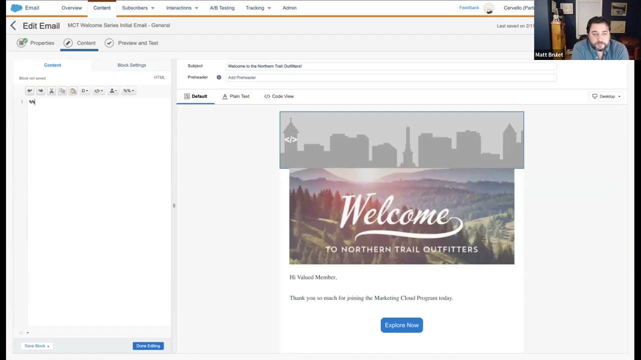 Marketing Cloud Training Program Session #5 - Ampscript Deep Dive