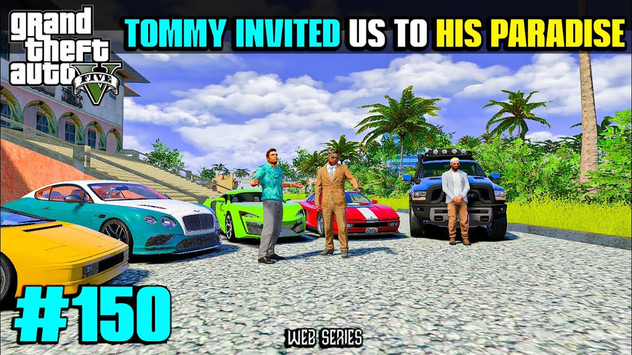 GTA 5 webseries | TOMMY'S PARADISE AND CJ'S LIFE | GTA 5 Web Series Malayalam | RGR45
