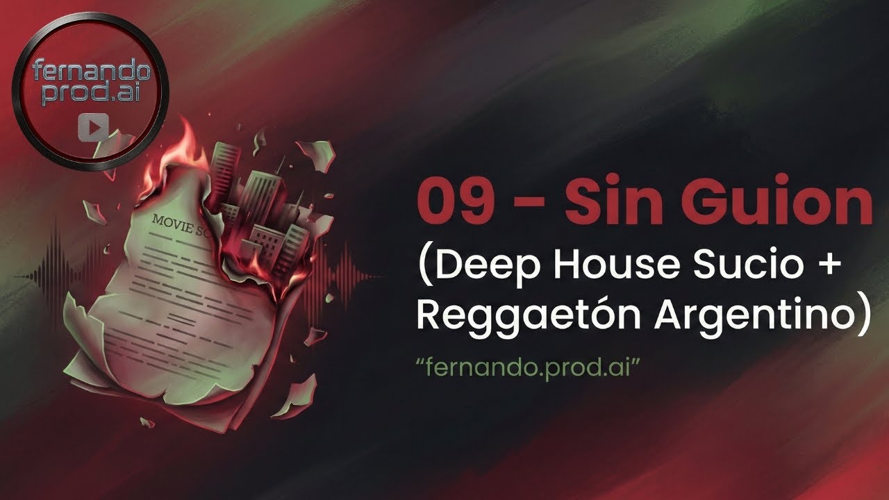 Sin Guion | Dirty Deep House + Reggaetón Argentino – AI Music