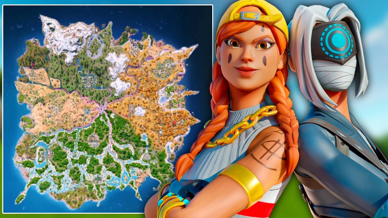 Лучшие места для высадки вдвоем в Fortnite в новом сезоне