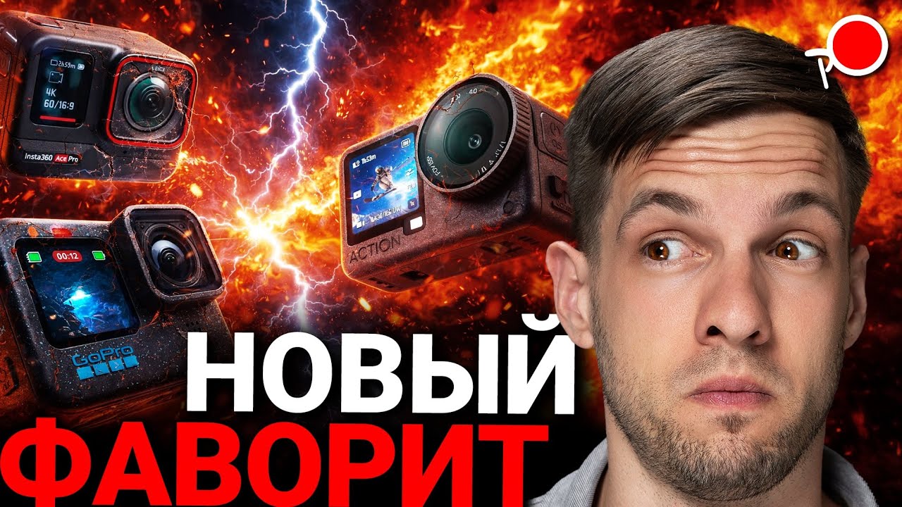ПОБЕДИТ ЛИ Insta360 Ace PRO 3 конкурентов Dji action 7 и GoPro HERO 14?!