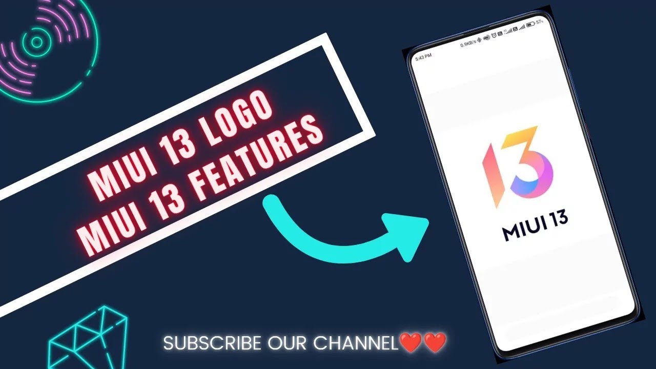 Miui 13 Features Review | Miui 13 New Logo | Miui 13 All Features | Miui 13 Coming soon