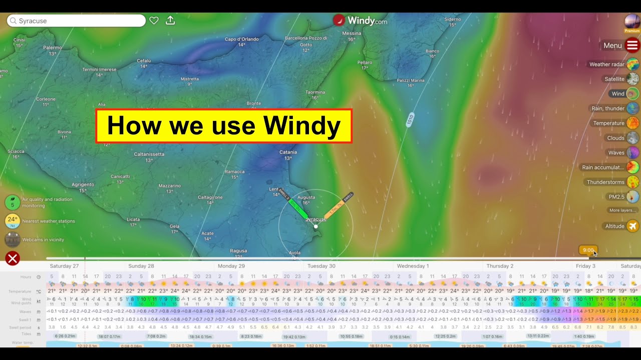 Как использовать приложение Windy. Полное руководство для начинающих (2025) 🌦️ Лучшее приложение ...