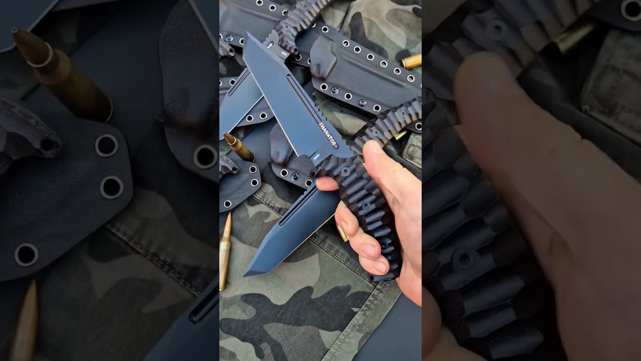 ​THANATOS: Nůž pro Rytíře Vzduchu. Spolupráce AČR. N690/DLC. SLEVA 20%! www.dachsknives.com