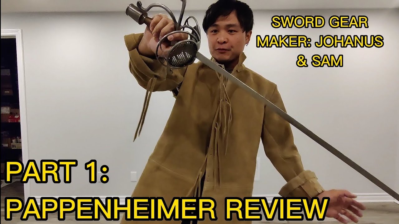 SWORD GEAR PAPPENHEIMER SWORD REVIEW!