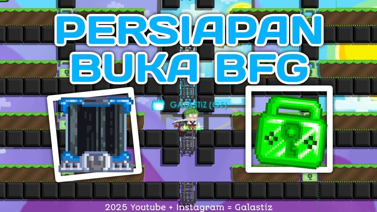 Emerald Lock BFG Udah Siap !!! Growtopia Indonesia