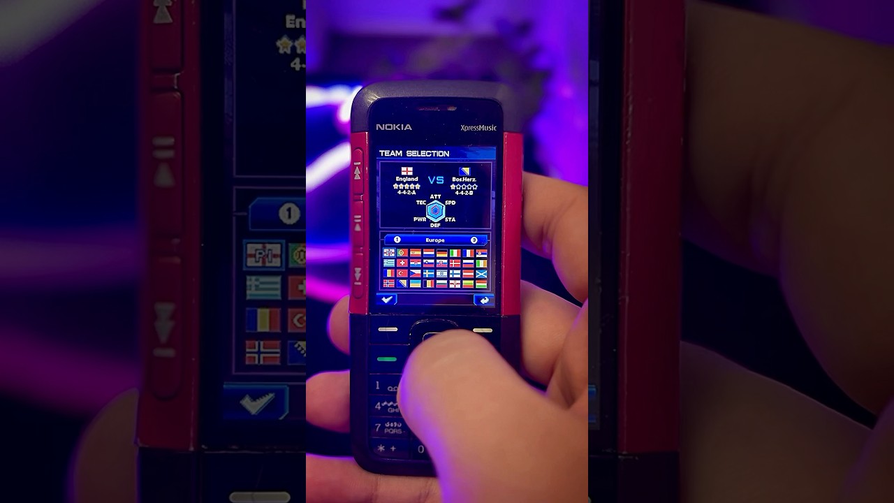 ⚽ Real Soccer 2011 on Nokia 5310 XpressMusic! 📱🔥