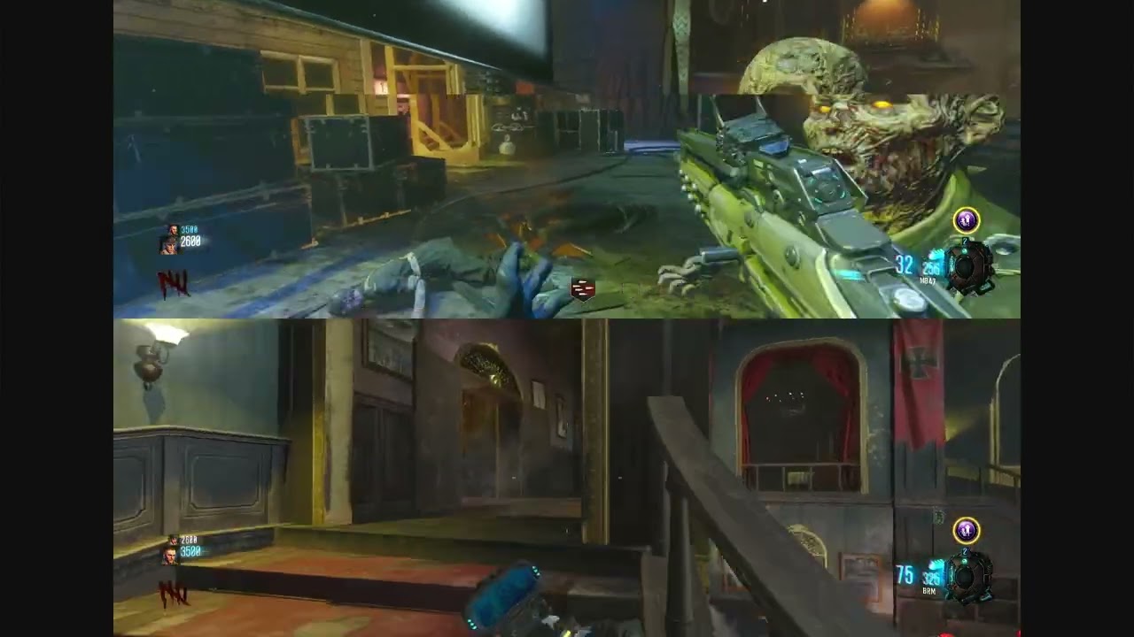 (PS4) • COD Black Ops 3 • Zombies • (Kino Der Toten) • (Pantalla Dividida) • #1 • (Ronda 26)