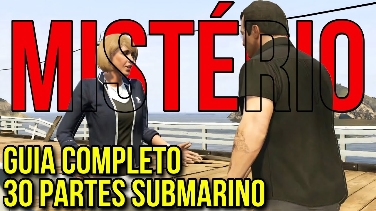 GTA 5 - TODAS AS PEÇAS DO SUBMARINO DA ABIGAIL - ESTRANHOS E DOIDOS