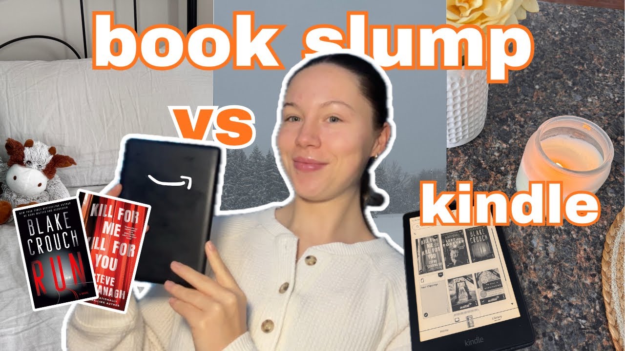 i tried reading on my kindle for a week to fix my reading slump (it did not go to plan) 