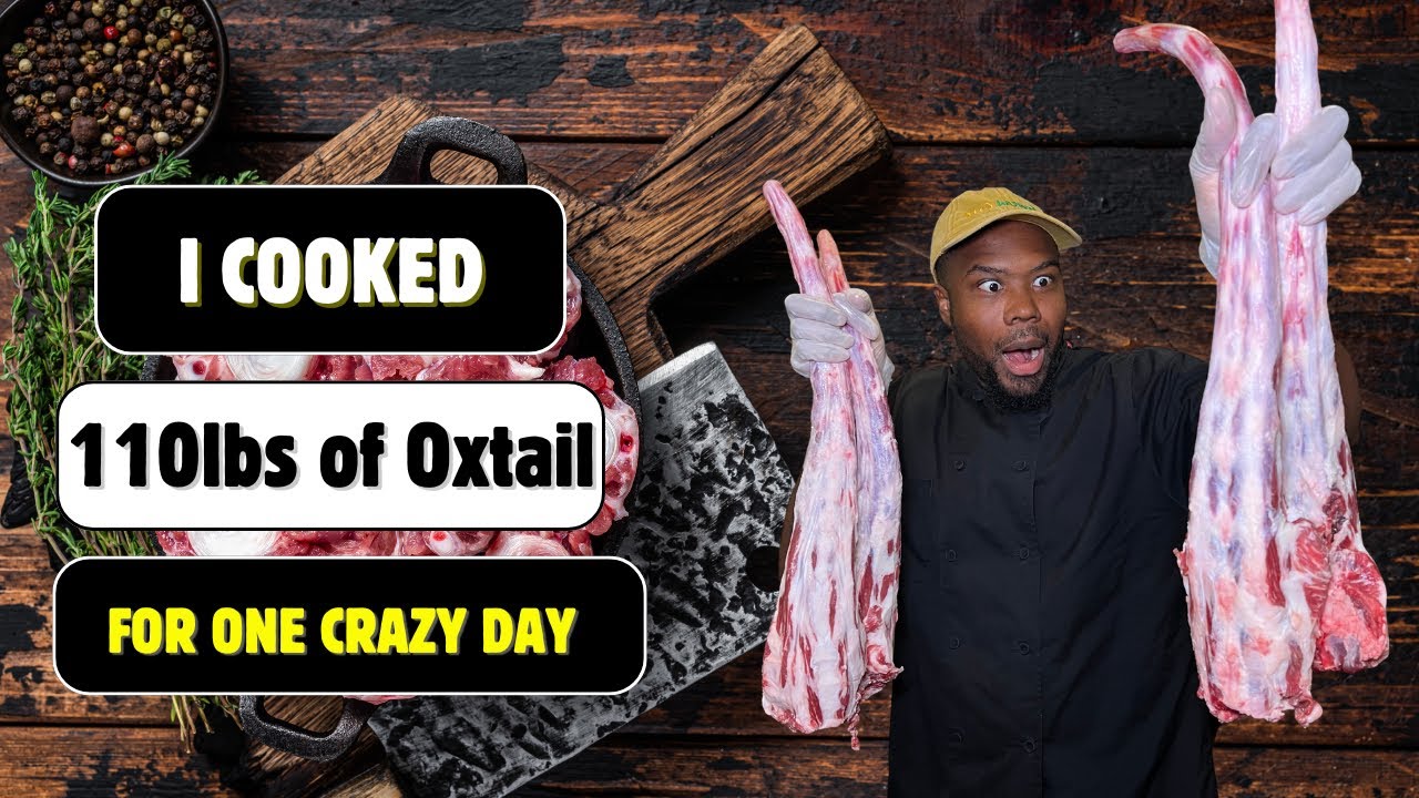 The most oxtail I EVER cooked!!