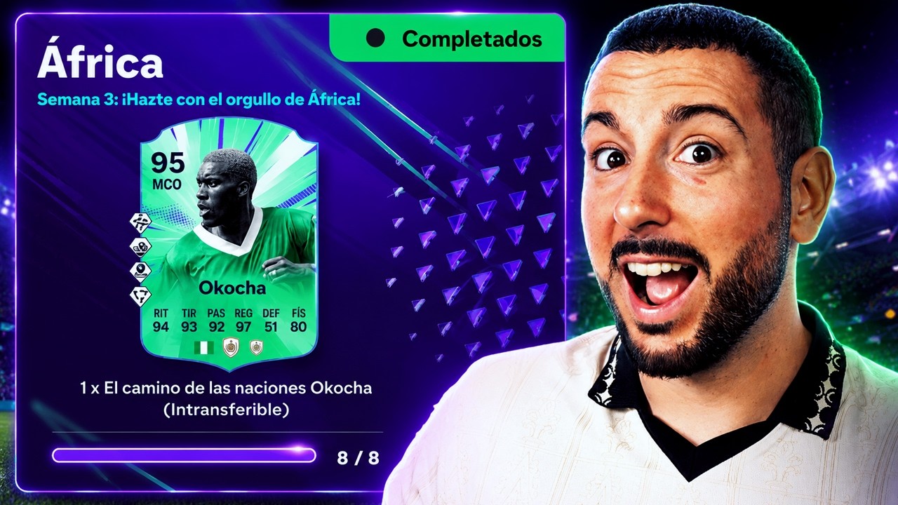 ✅TODOS LOS OBJETIVOS COMPELTADOS FACIL Y RAPIDO DE OKOCHA GRATIS en FC 26