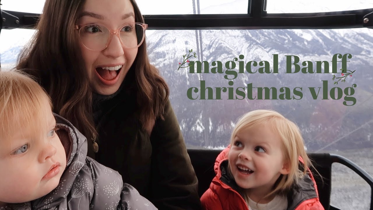 Cozy baking & magical Christmas Banff adventures! | VLOG