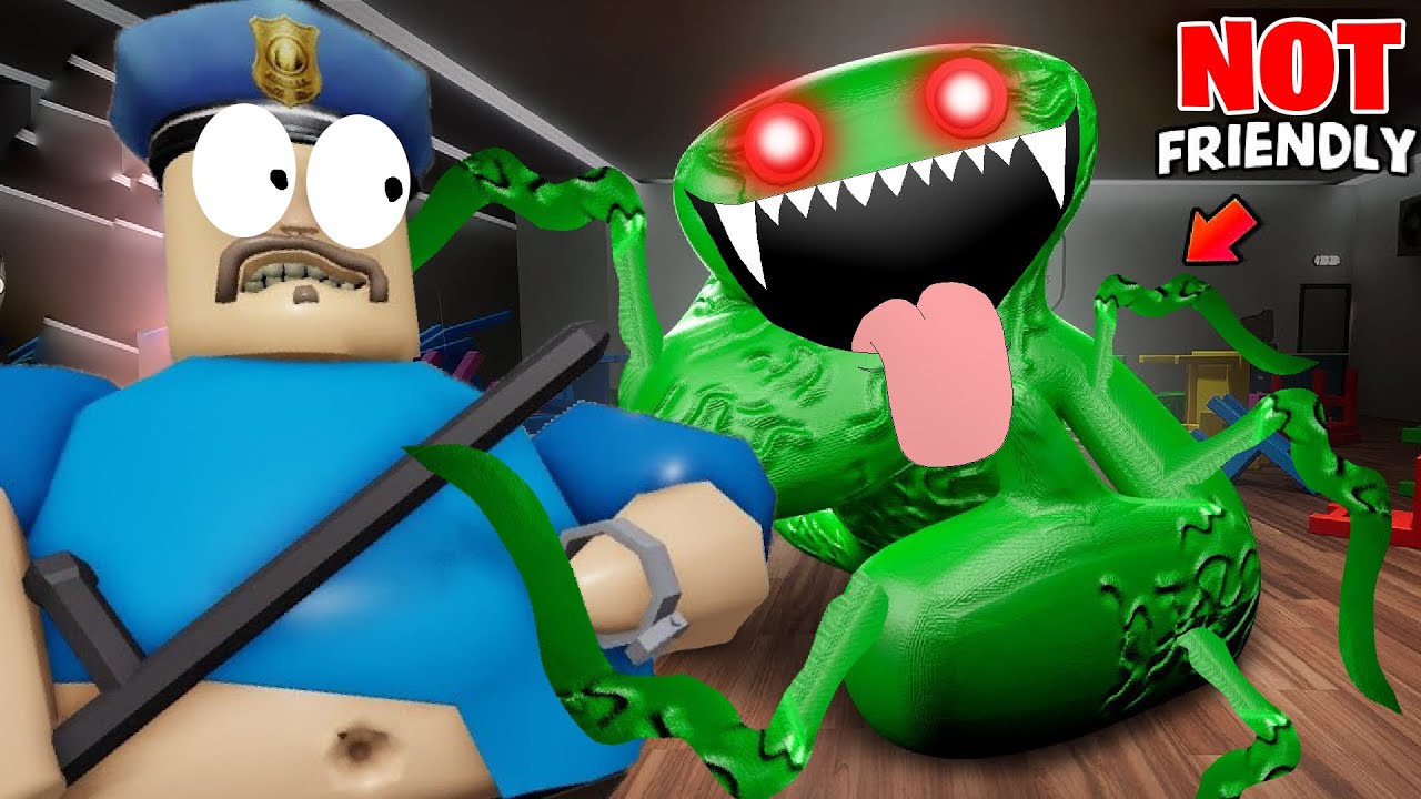Escape from Mutant Garden of BanBan with Barry Secret Family -  ( Scary Obby ) - Roblox Animation