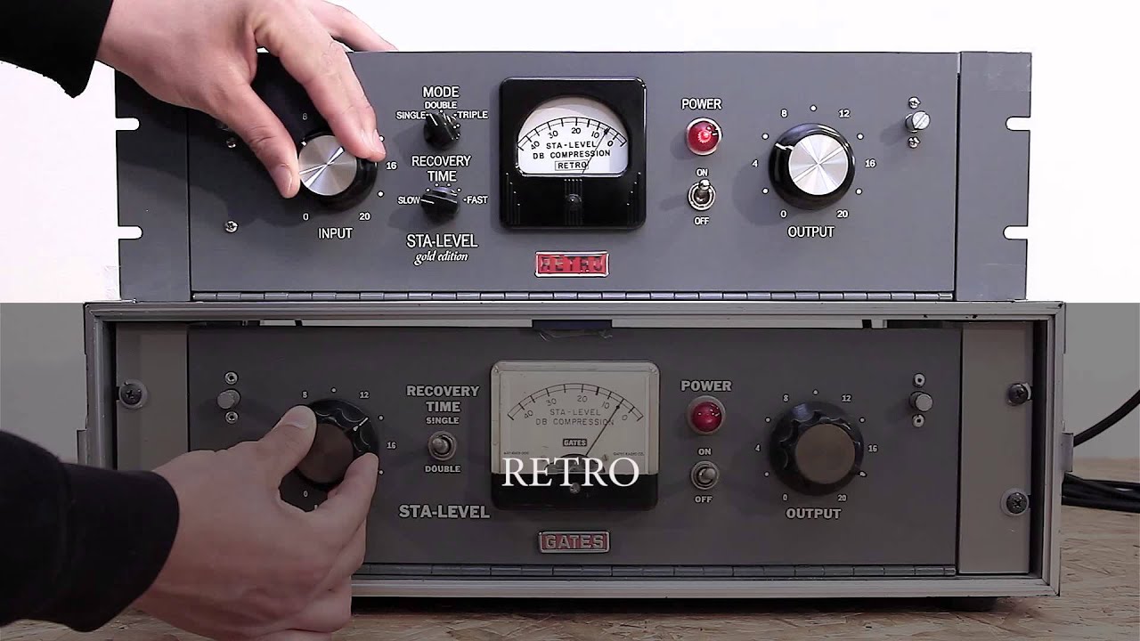 RETRO Instruments VS GATES Sta-Level pt2 Vocal&Guitar