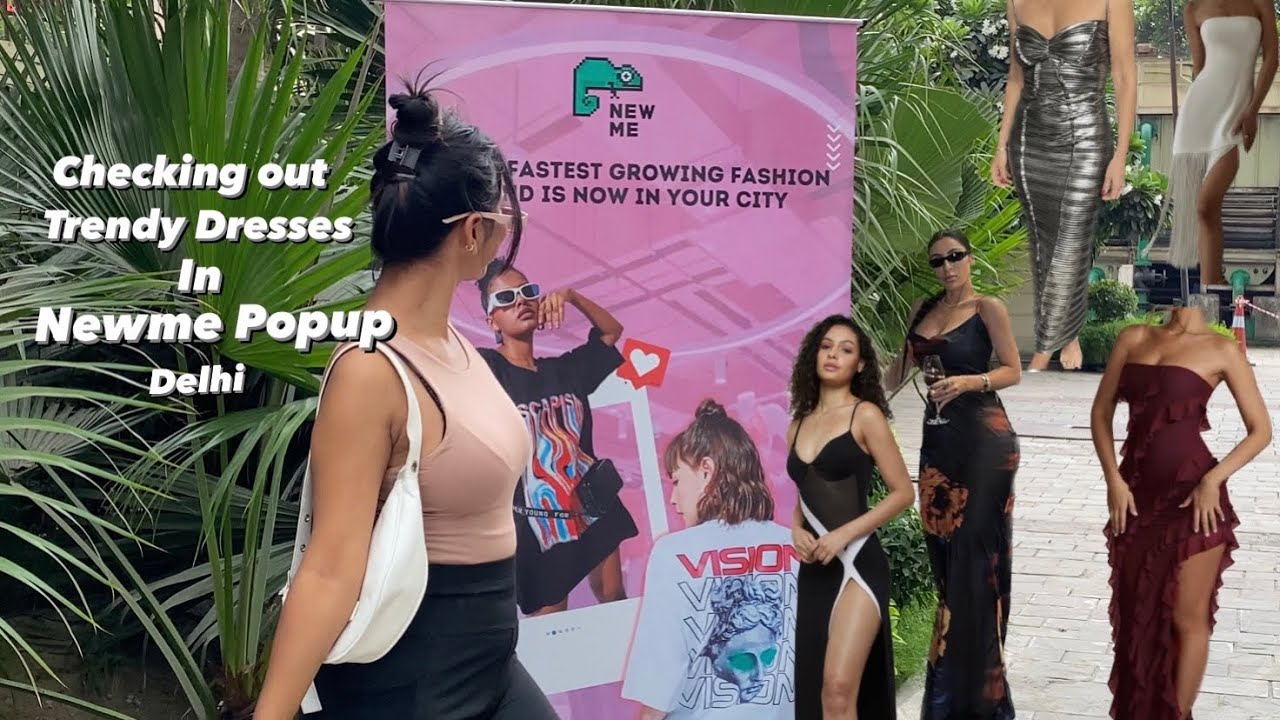 Newme Trendy Tops & Dresses | Newme Delhi Popup 🤩 | Newme Asia Review Haul
