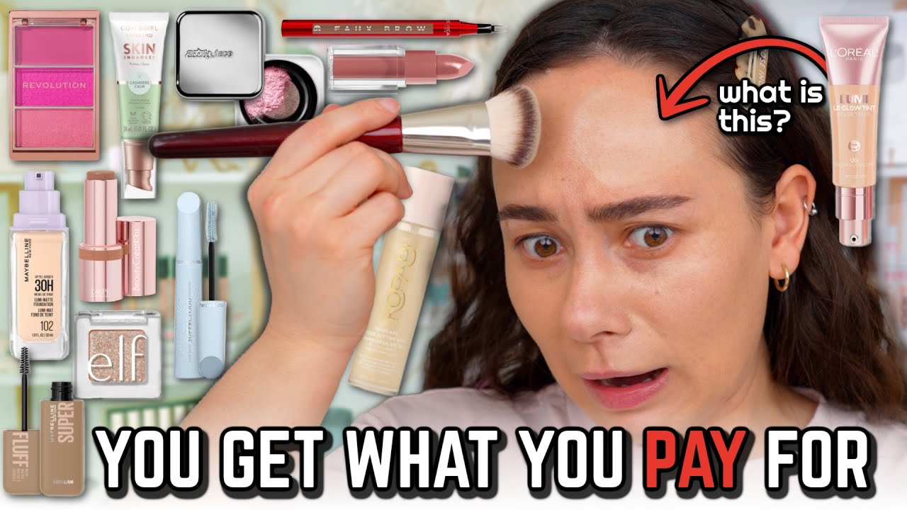 WHY DID THIS DRUGSTORE MAKEUP GO VIRAL ON TIKTOK?!?! im flabbergasted