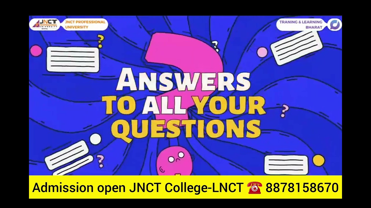 BCA AIML admission open JNCT College-LNCT Group #LNCT University #call us for admission 8878158670 |