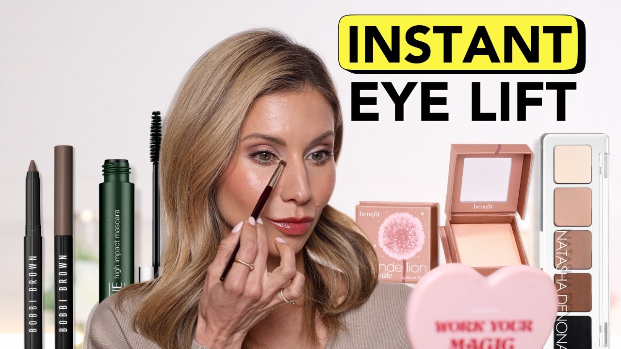 Make Your Eyes Look Bigger With Makeup | Easy Over 40 Eye Tutorial