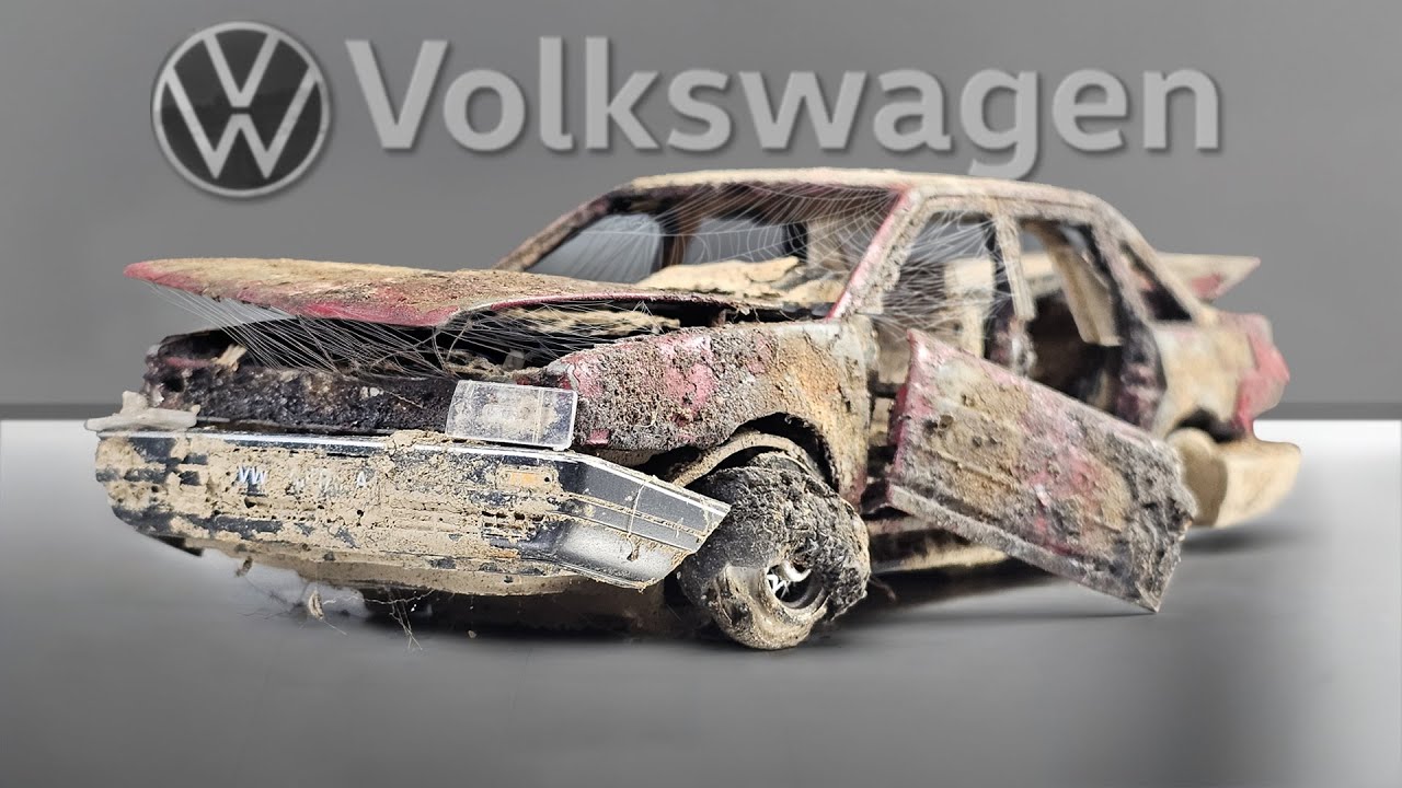 Restoration of a Forgotten Volkswagen Santana: From Ruins to Glory – Full Restoration