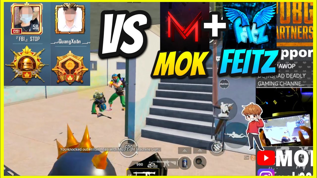 Omg!! NEW BEST DUO vs SQUAD | With Feitz | Pubg Mobile