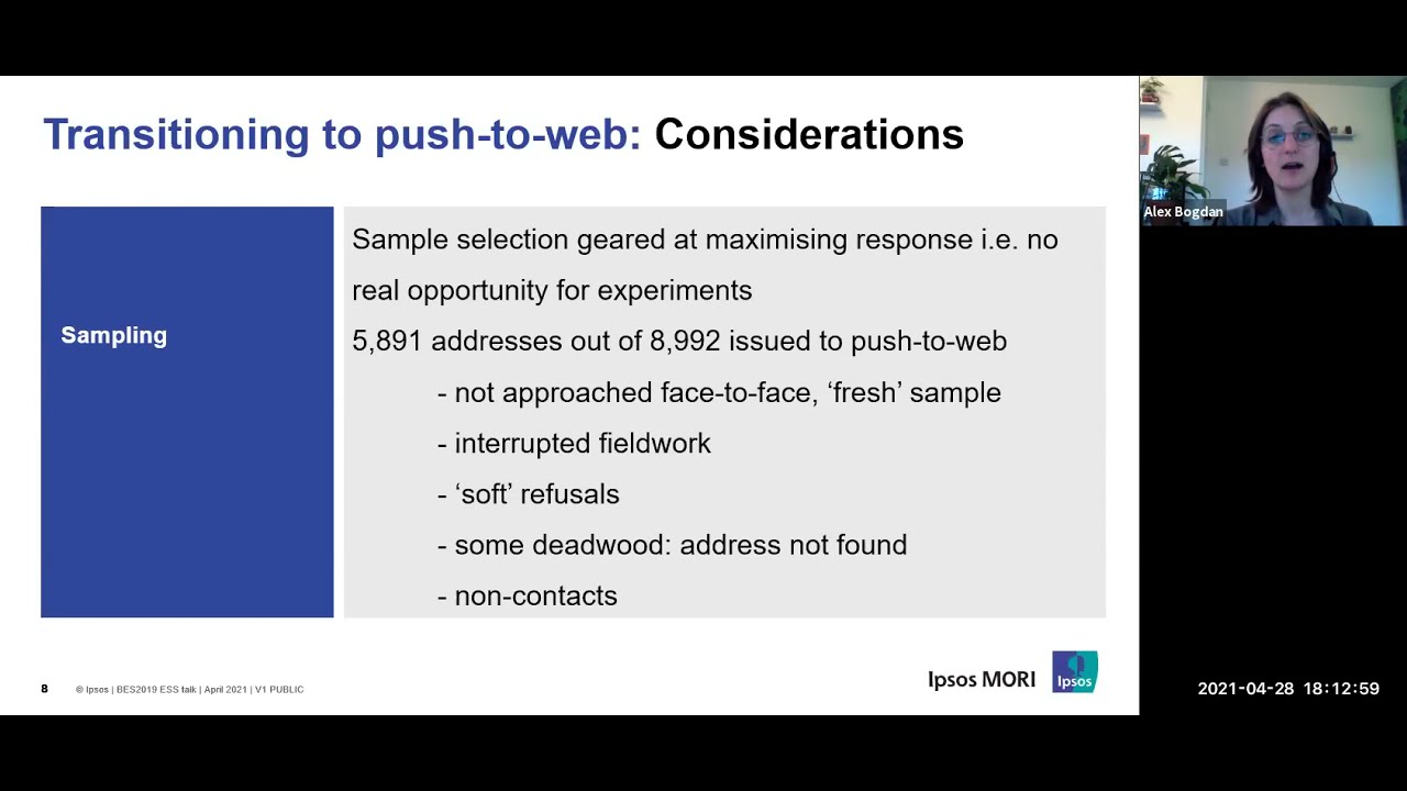Learnings from transitioning the British Election Study from face-to-face to push-to-web