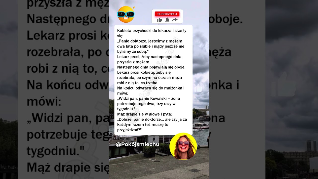 🩺 Recepta dla małżeństwa #dowcipy #śmieszne #humor #komedia #śmiech #polska #śmiesznefilmy #kawały