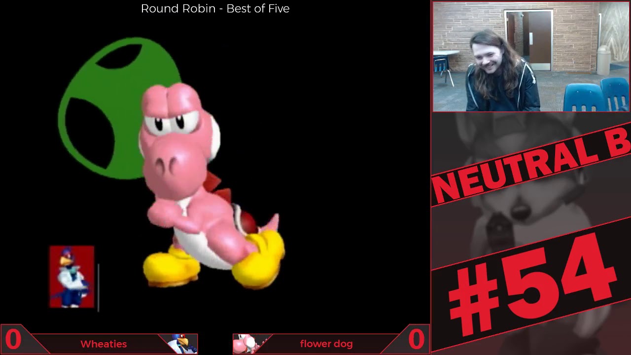 Neutral B #54 Melee - Wheaties (Falco) vs. Flower Dog (Yoshi, C. Falcon) - RR