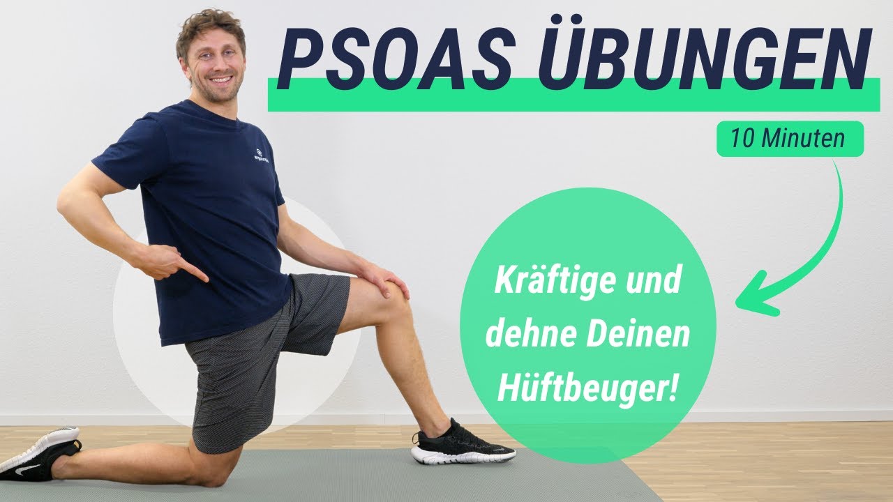 3 Psoas Übungen ▶ Hilft auch bei Rückenschmerzen!
