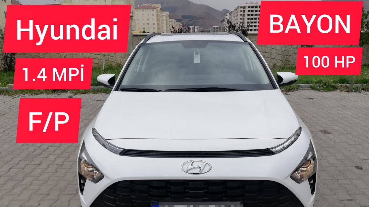 Hyundai BAYON - 1.4 MPİ STYLE 100 HP - %50 ÖTV'li B SUV - En Ucuz B SUV  Mu?