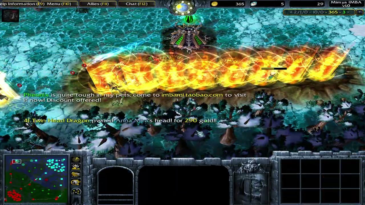 Dota Imba Mimya AI: Huskar, the Sarced Warrior + Bonus skill: Venomous Gale | Dota Snow Theme