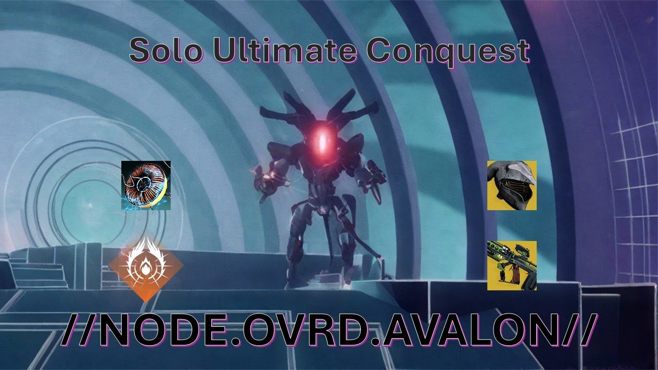 Solo Ultimate Conquest Avalon - Lightning Surge Prismatic Warlock [Destiny 2]