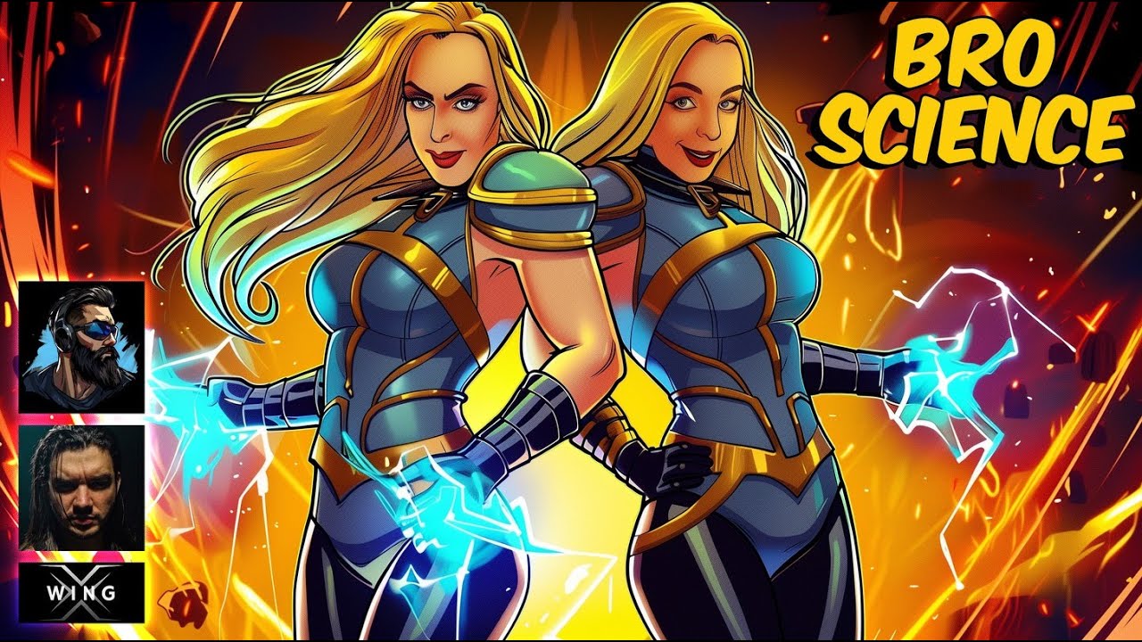Dan Vasc, FearTheBeardo & X-Wing Live - Bro Science Episode 6 Special Guests Jen & Sylvie Soska