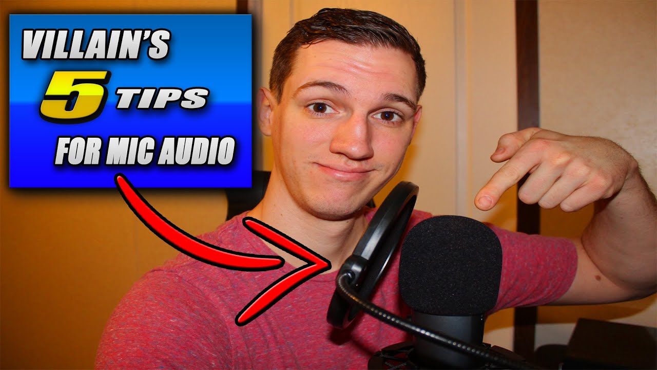 Five tips for microphone audio!