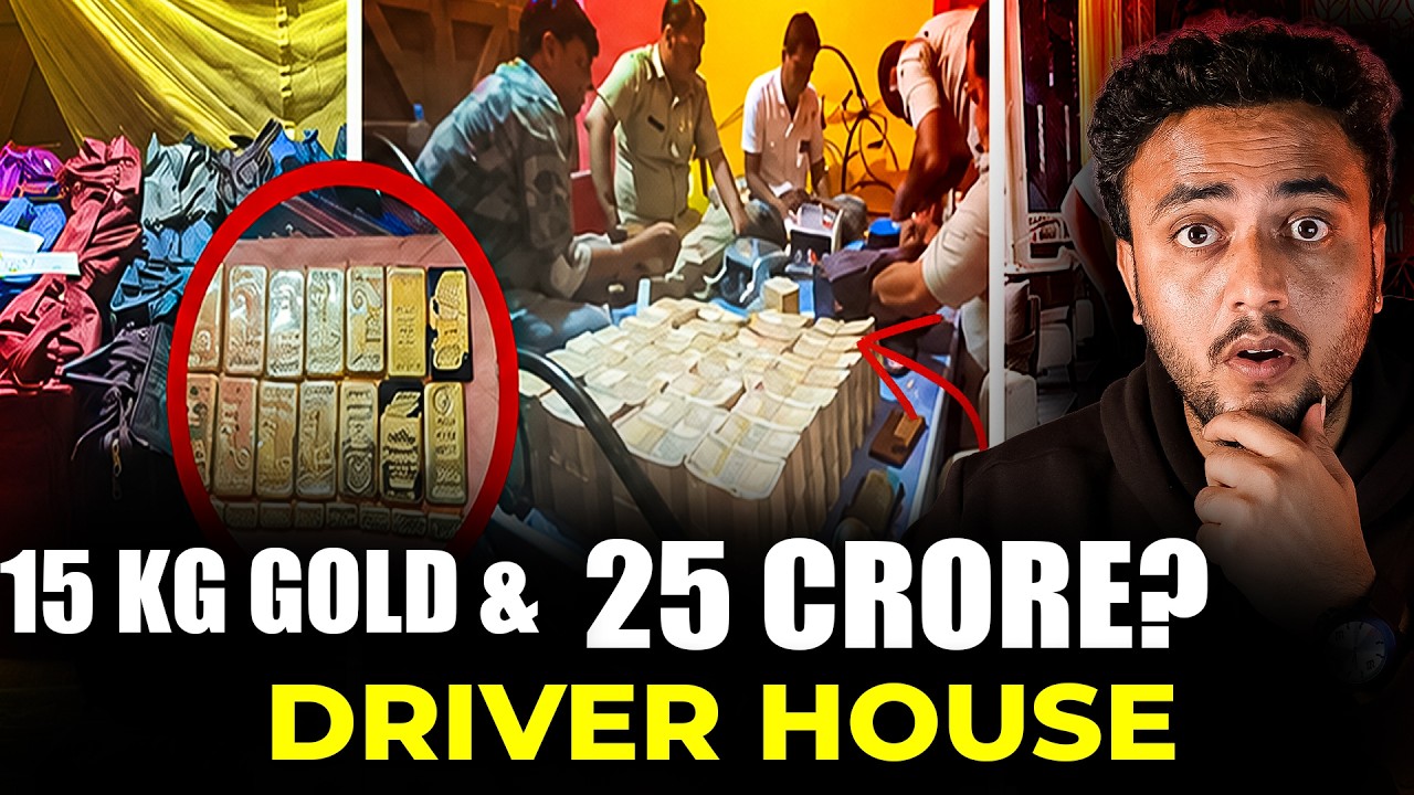 Driver's House Had ₹25 Crore Cash & 15 KG Gold! 😱 India Is Shocked | Million Mistake