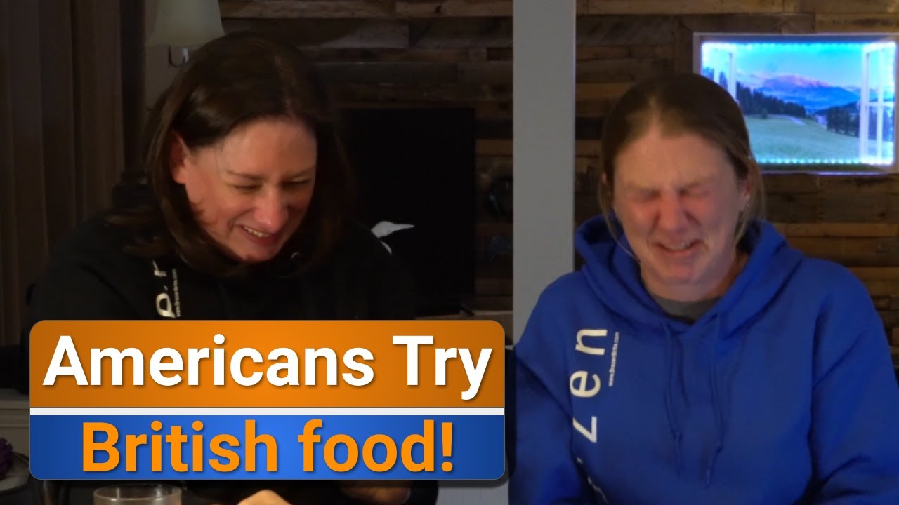 Americans try British food