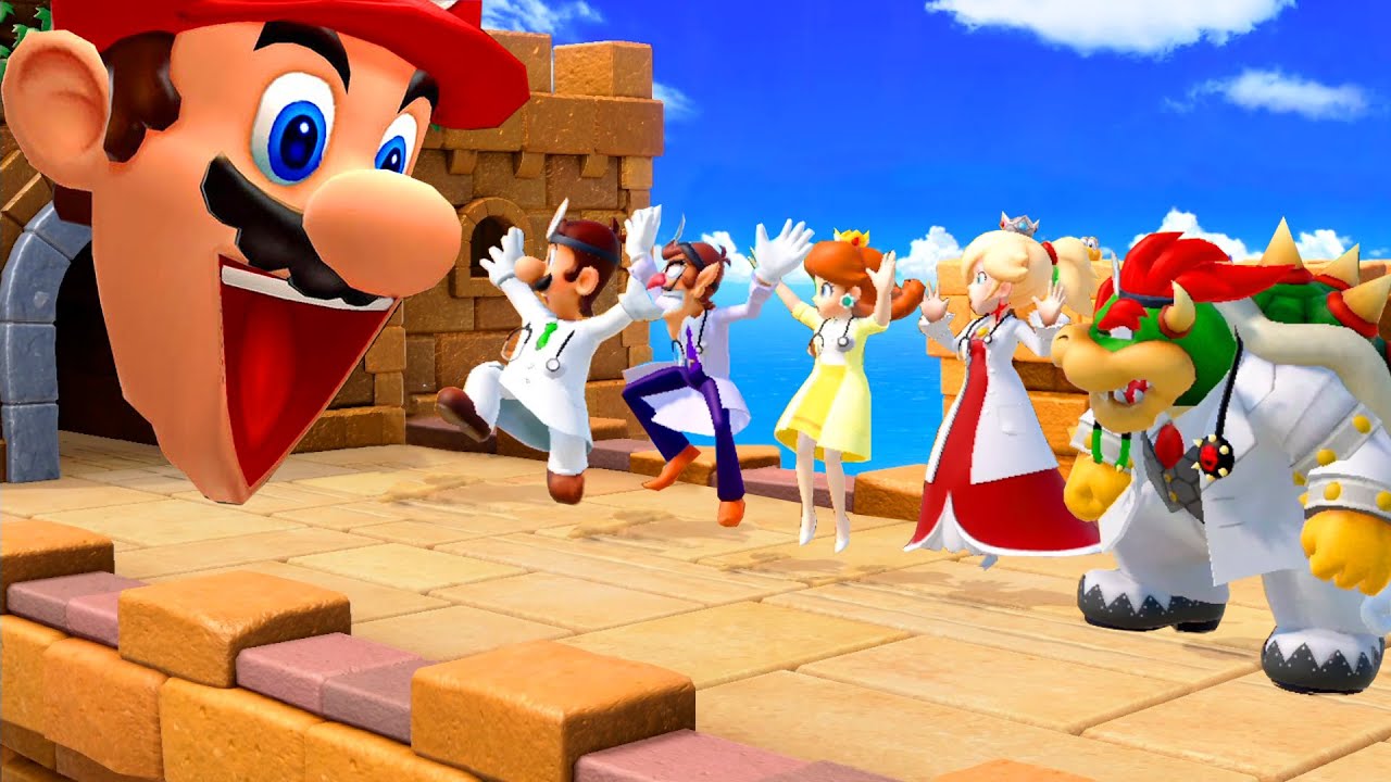 Super Mario Party - Can Doctor Rosalina Win These Minigames (Hardest Difficulty)