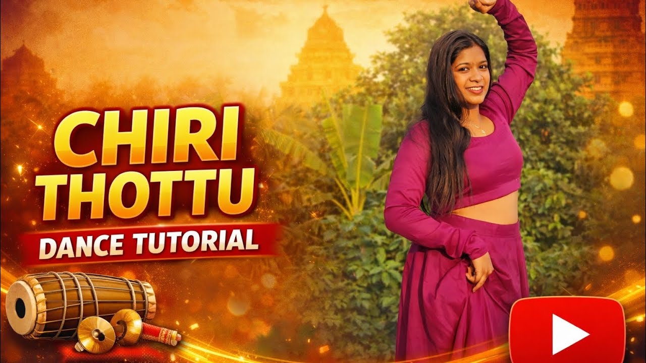 Chiri Thottu Dance Tutorial Sarvam Maya #chirithottu #sarvammaya #dance #dancetutorial #malayalam
