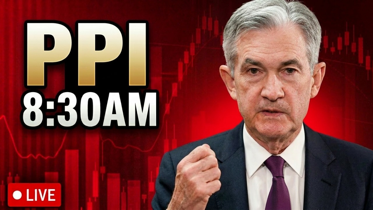 🔴PPI INFLATION HEAT SHOCK - WOW?! | LIVE TRADING