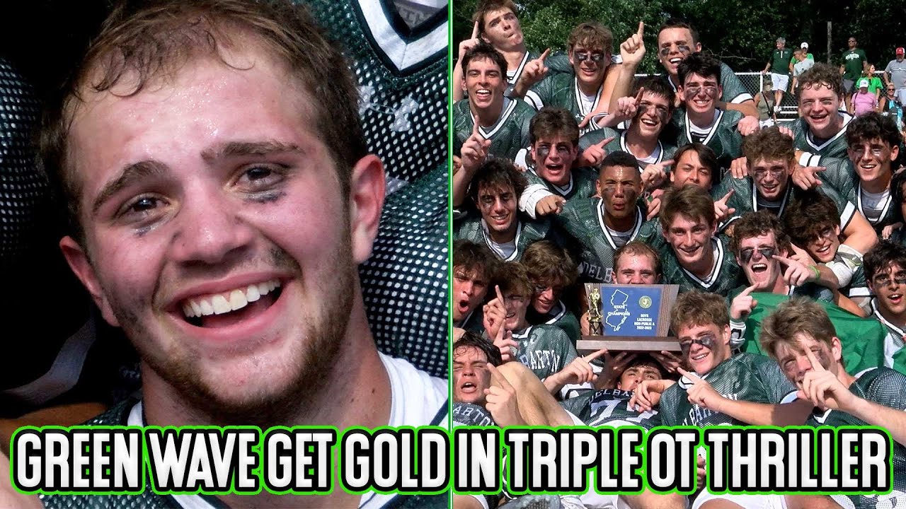 Delbarton 10 Seton Hall Prep 9 (3OT) | Non-Public A Final | Nick Faccone Scores Game Winner!