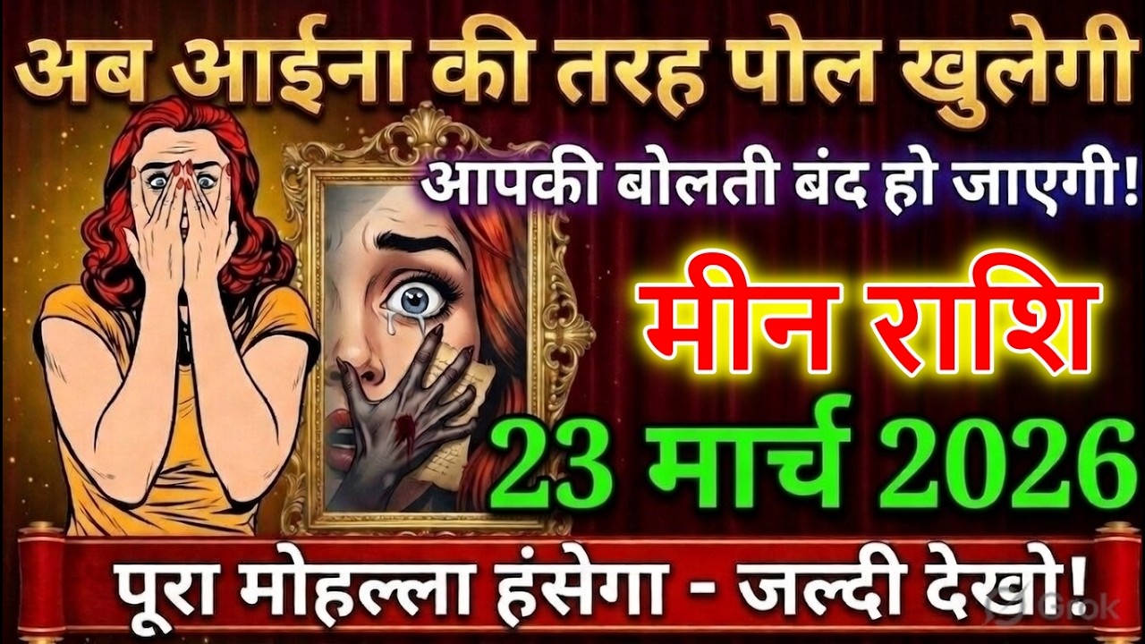 मीन राशि वालों सावधान 🚨 21 मार्च 2026 से आईने की तरह पोल खुलेगी, बोलती बंद हो जाएगी! @meenbharti