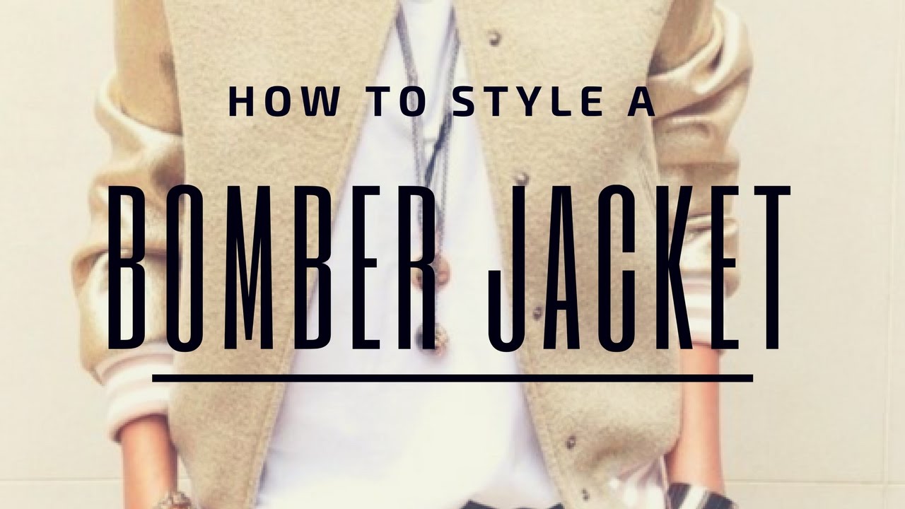 How I Wear My Bomber Jacket