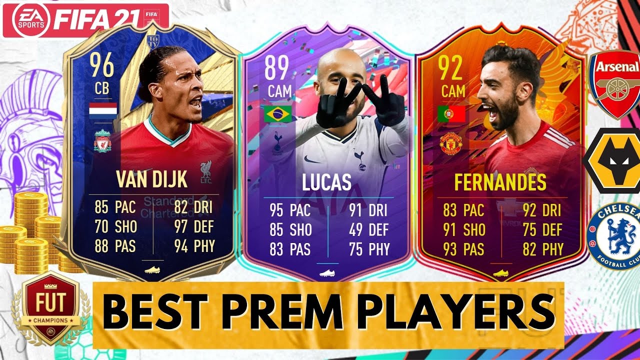 BEST PREMIER LEAGUE PLAYERS OF FIFA 21! (Updated)