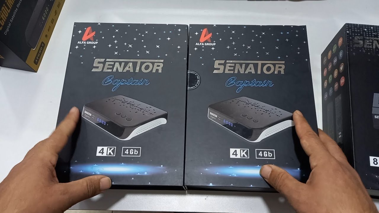 سيناتور القبطان SENATOR CAPTAIN 4K Resolution  2160 bluetooth Built-in