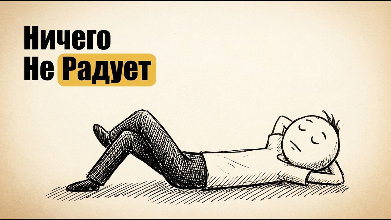Почему ничего не радует? (Как работает дофамин)