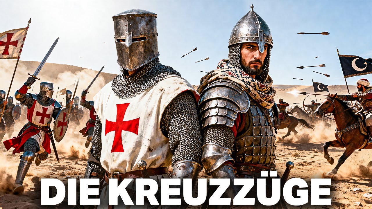 Die vollst&auml;ndige Geschichte der Kreuzz&uuml;ge | 200 Jahre Heiliger Krieg &ndash; Dokumentation