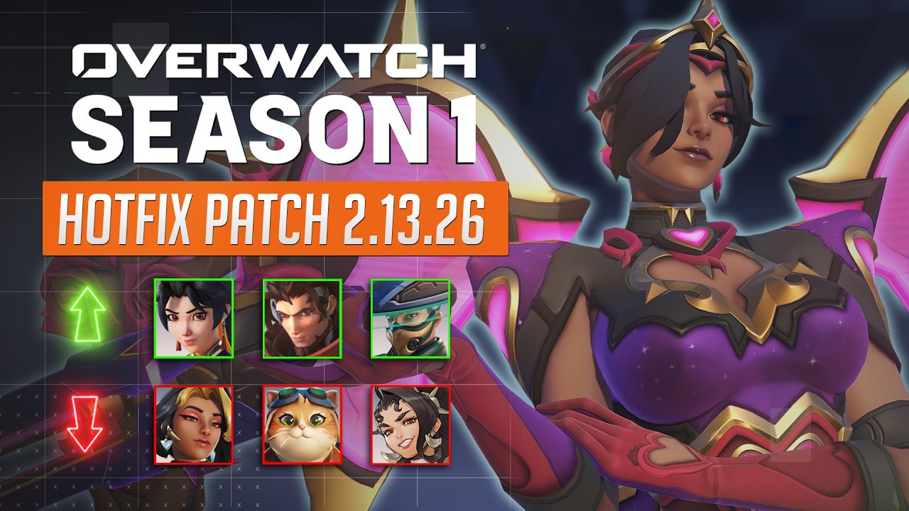 They already fixed what made Domina BROKEN! | Overwatch Hotfix Patch 2.13.26